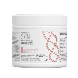 Herbalife SKIN Collagen Skin Booster – okus jagode in limone, 171 g