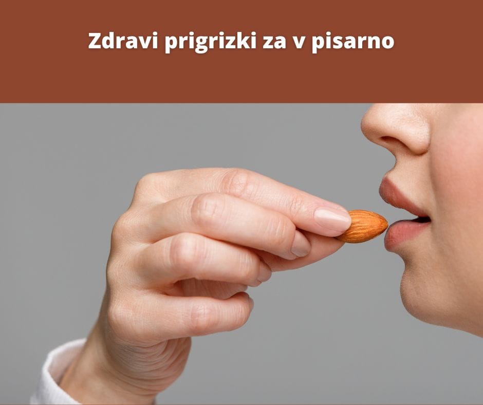 Zdravi prigrizki v službi