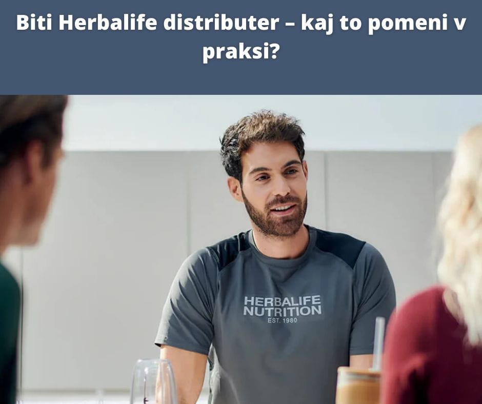 Mentor razlaga novemu distributerju poslovni model