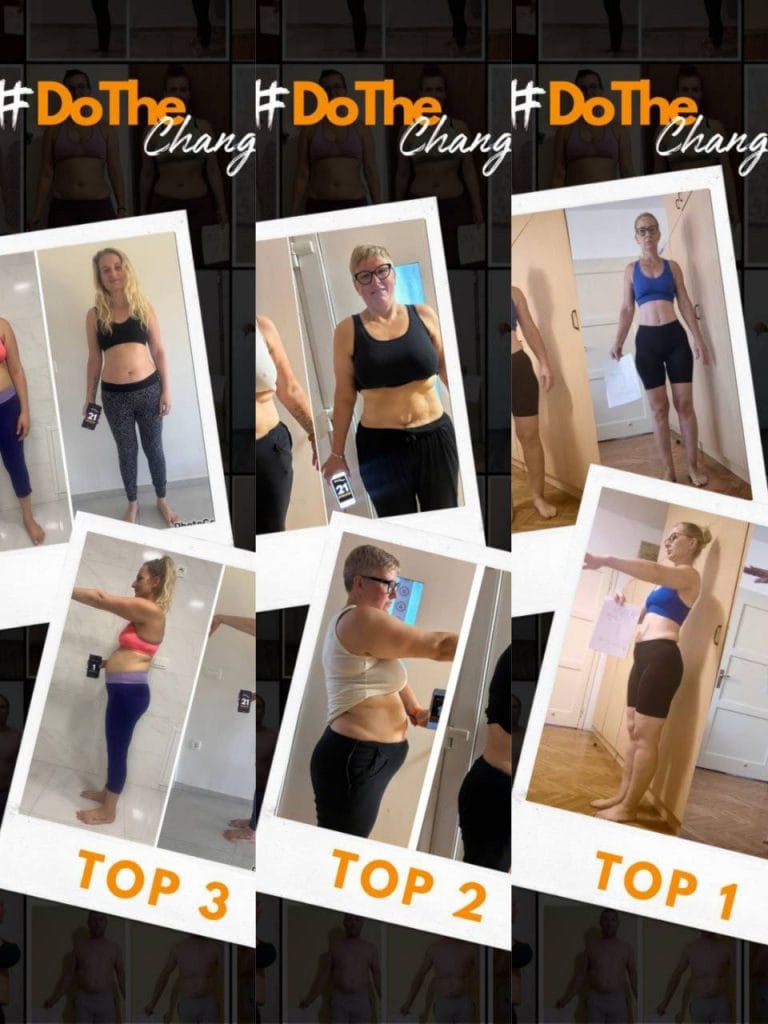 Najboljši trije rezultati v DoTheChange