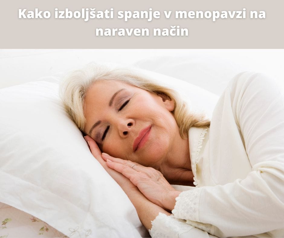 Kako izboljšati spanje v menopavzi
