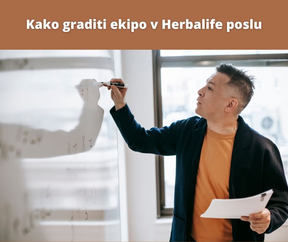 Kako graditi ekipo v Herbalife poslu