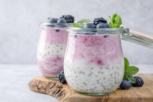 Beljakovinski puding - šejk