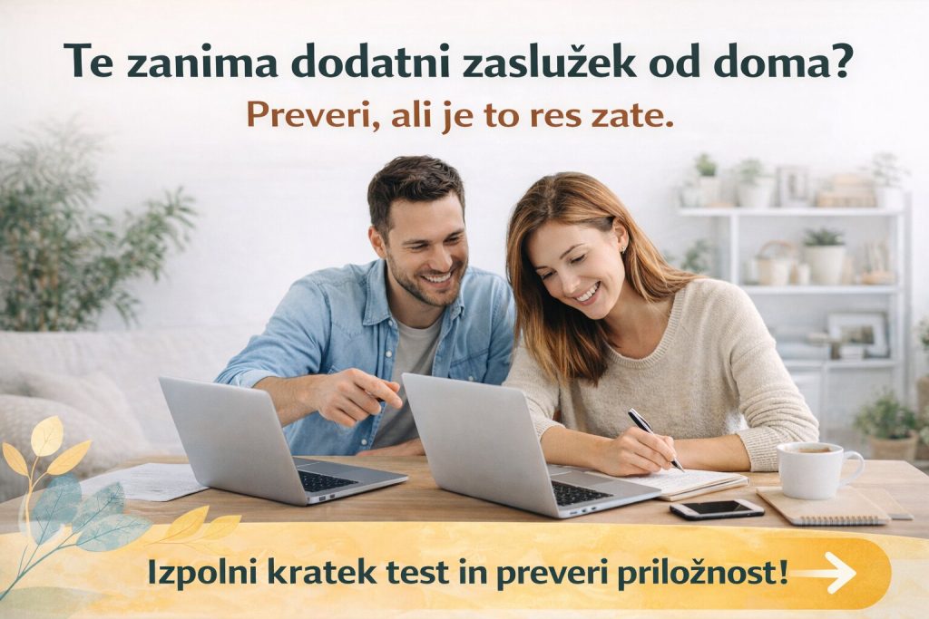 Dodatni zaslužek - vprašalnik