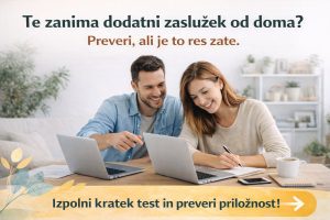 Dodatni zaslužek - vprašalnik