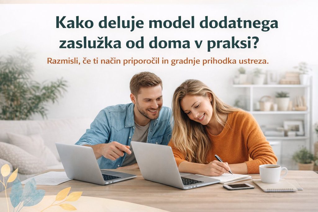 Dodatni zaslužek v praksi