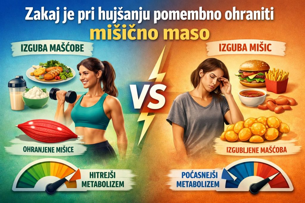 Izguba mišic pri hujšanju