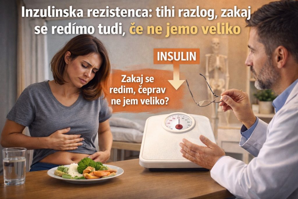 Zakaj se redim - inzulinska rezistenca