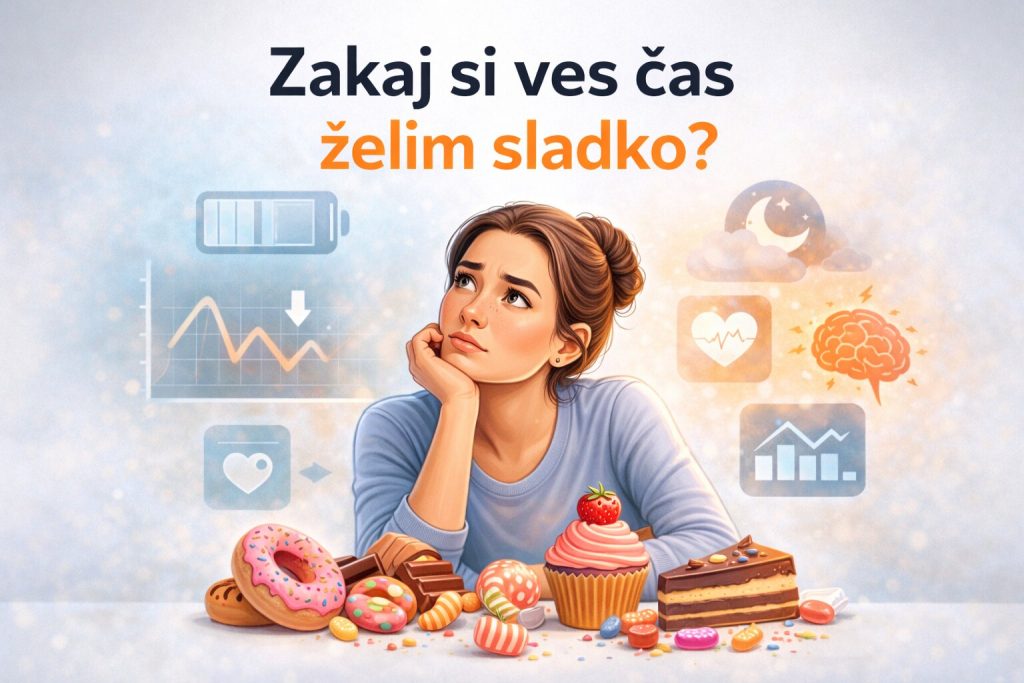 Zakaj si ves čas želim sladko?