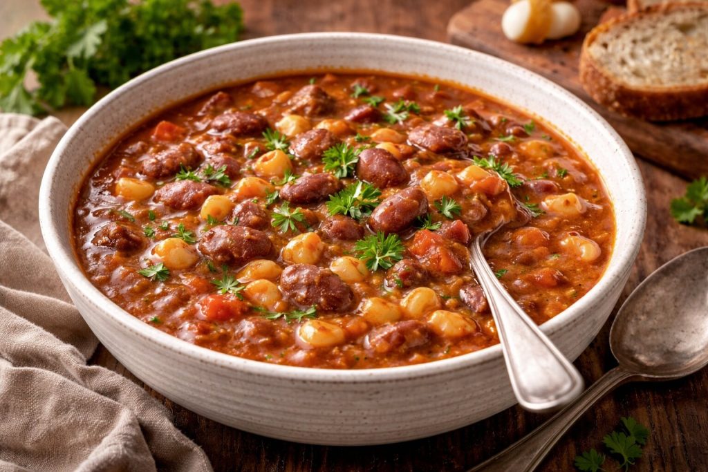 Zdrava fižolova juha