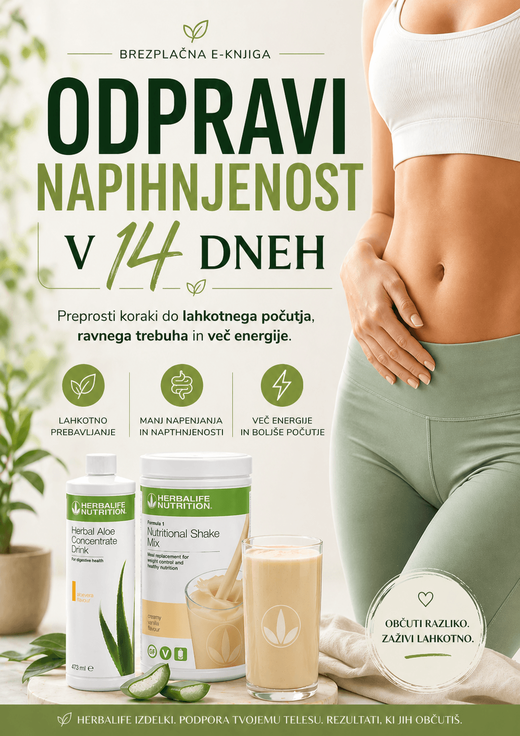 Odpravi napihnjenost v 14 dneh