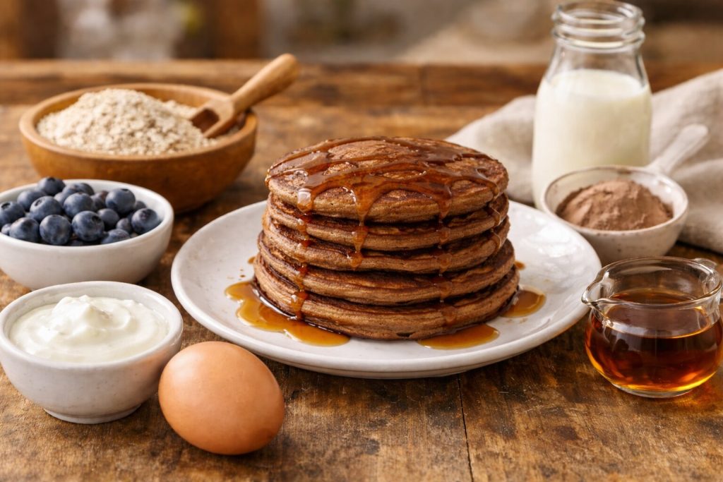 Čokoladne palačinke z beljakovinami