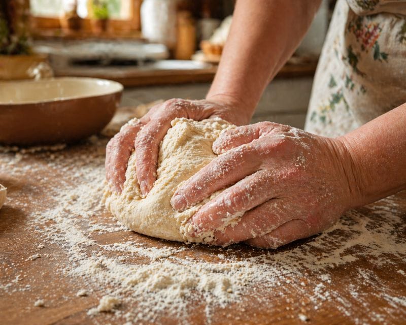 Gnetenje testa za fit potico